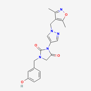 Структурная формула S6821, CAS 1119831-25-2, формула C19H19N5O4