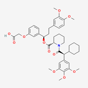 Структурная формула SAFit1, CAS 1643125-32-9, формула C42H53NO11