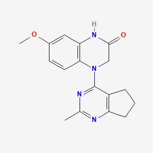 Структурная формула SB-216, CAS 2756818-39-8, формула C17H18N4O2