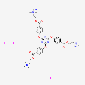 Структурная формула TAE-1, CAS 1414469-59-2, формула C39H51I3N6O9