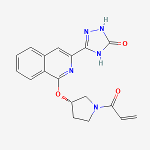 Структурная формула TAK-020, CAS 1627603-21-7, формула C18H17N5O3