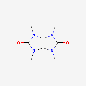 Структурная формула Temgicoluril, CAS 10095-06-4, формула C8H14N4O2