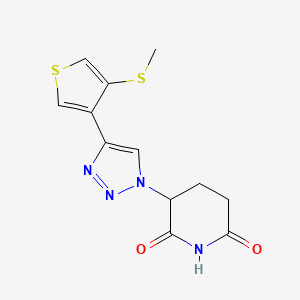Структурная формула TMX-4113, CAS 2766385-92-4, формула C12H12N4O2S2