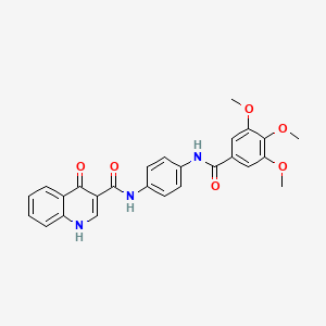 Структурная формула TNKS-2-IN-2, CAS 2719726-91-5, формула C26H23N3O6