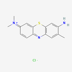 Структурная формула Toluidine Blue, CAS 92-31-9, формула C15H16ClN3S