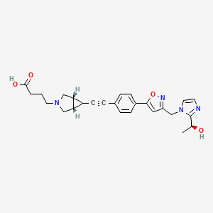 Структурная формула TP0586532, CAS 2427584-96-9, формула C26H28N4O4