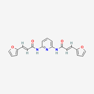 Структурная формула TT-012, CAS 1164471-33-3, формула C19H15N3O4