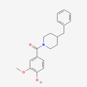 Структурная формула Tyrosinase-IN-17, CAS 2427043-61-4, формула C20H23NO3