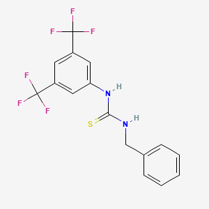 Структурная формула VPC-70063, CAS 13571-44-3, формула C16H12N2F6S