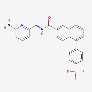 Структурная формула VT107, CAS 2417718-63-7, формула C25H20F3N3O