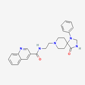 Структурная формула VU0285655-1, CAS 1158347-73-9, формула C25H27N5O2.HCl