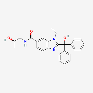 Структурная формула VY-3-135, CAS 1824637-41-3, формула C26H27N3O3