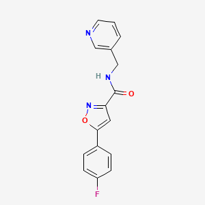 Структурная формула WAY-328122, CAS 912784-61-3, формула C16H12FN3O2