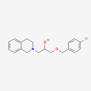 Структурная формула WAY-380064-A, CAS 380192-76-7, формула C19H22ClNO2