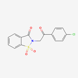 Структурная формула WAY-604603, CAS 41335-62-0, формула C15H10ClNO4S
