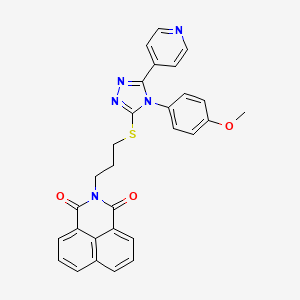 Структурная формула wiki4, CAS 838818-26-1, формула C29H23N5O3S