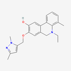 Структурная формула Wnt/β-catenin agonist 1, CAS 2305372-67-0, формула C22H25N3O2