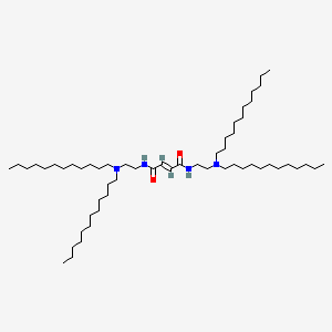 Структурная формула YHS-12, CAS 2959463-68-2, формула C56H112N4O2