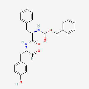Структурная формула Z-FY-CHO, CAS 167498-29-5, формула C26H26N2O5