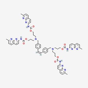 Структурная формула Z-NCTS, CAS 1373391-77-5, формула C68H70N14O8
