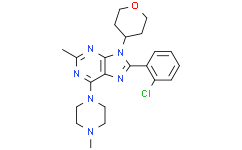Структурная формула LY2828360, CAS 1231220-79-3, формула C22N6OClH27