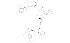 Структурная формула MMP-1/MMP-9 Fluorogenic Substrate, CAS 150956-92-6, формула C49H68N14O12S