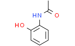 Структурная формула 2-Acetamidophenol, CAS 614-80-2, формула C8H9NO2