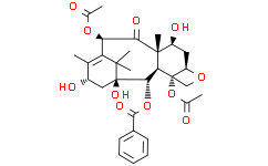 Структурная формула Baccatin III, CAS 27548-93-2, формула C31H38O11