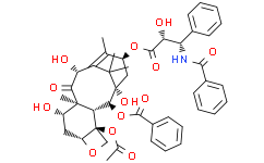 Структурная формула 10-Deacetylpaclitaxel, CAS 78432-77-6, формула C45H49NO13
