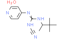 Структурная формула Pinacidil monohydrate (Pinacidil hydrate), CAS 85371-64-8, формула C13H21N5O