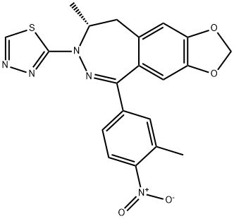 Структурная формула AMPA/kainate antagonist-2, CAS 923271-87-8, формула C20H18N4O2S