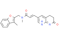 Структурная формула AFN-1252(Debio 1452), CAS 620175-39-5, формула C22H21N3O3