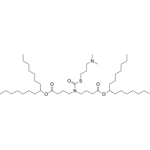 Структурная формула ATX-126(ATX-0126, lipid 10p), CAS 2230647-37-5, формула C44H86N2O5S