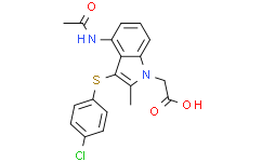 Структурная формула AZD1981, CAS 802904-66-1, формула C19H17ClN2O3S