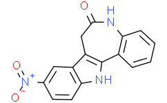 Структурная формула Alsterpaullone, CAS 237430-03-4, формула C16H11N3O3