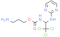 Структурная формула Apcin-A, CAS 1683617-62-0, формула C10H14Cl3N5O2