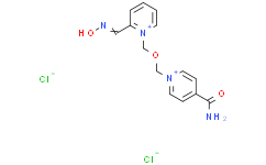 Структурная формула Asoxime dichloride, CAS 34433-31-3, формула C14H16Cl2N4O3