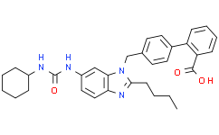Структурная формула BIBS39, CAS 133085-33-3, формула C32H36N4O3