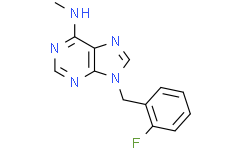 Структурная формула BW-A 78U, CAS 101155-02-6, формула C13H12N5F