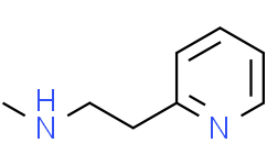 Структурная формула Betahistine, CAS 5638-76-6, формула C8H12N2