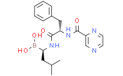 Структурная формула Bortezomib (Velcade,MG-341,PS-341), CAS 179324-69-7, формула C19H25BN4O4