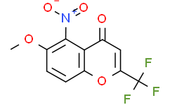 Структурная формула Bragsin2, CAS 342795-08-8, формула C11H6F3NO5