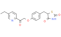 Структурная формула CAY10415(MSDC-0160), CAS 146062-49-9, формула C19H18N2O4S