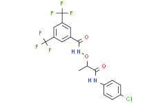 Структурная формула CCG1423, CAS 285986-88-1, формула C18H13ClF6N2O3