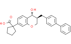 Структурная формула CP 105696, CAS 158081-99-3, формула C28H28O4