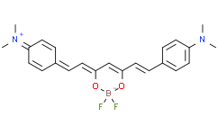 Структурная формула CRANAD-2, CAS 1193447-34-5, формула C23H25BF2N2O2