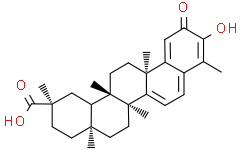 Структурная формула Celastrol, CAS 34157-83-0, формула C29H38O4