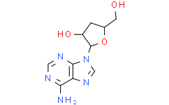 Структурная формула Cordycepin, CAS 73-03-0, формула C10H13N5O3