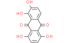 Структурная формула Quinalizarin, CAS 81-61-8, формула C14H8O6