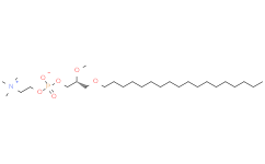 Структурная формула Edelfosine, CAS 77286-66-9, формула C27H58NO6P